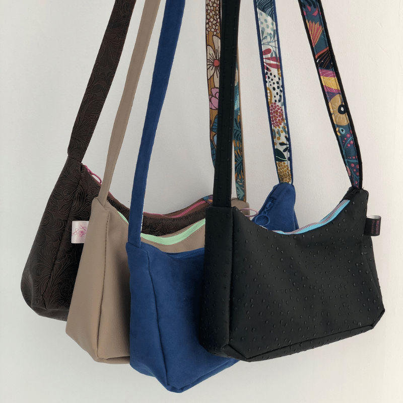 Ensemble sac tendance, chic et pratique, le sac demi lune calla