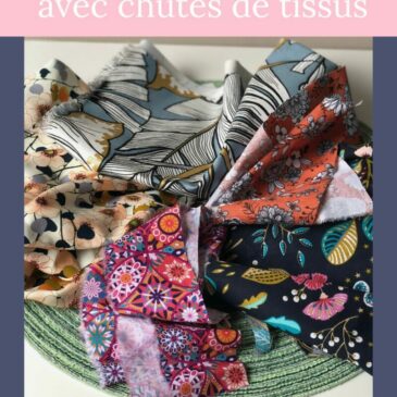 Création d'accessoire avec les chutes de tissus