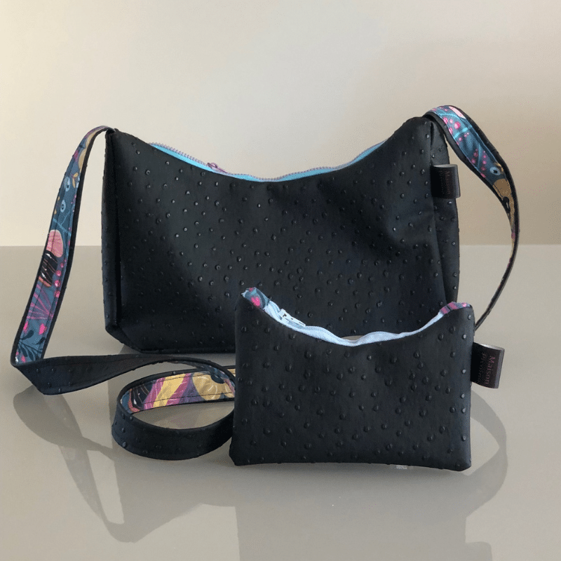 Duo sac et porte monnaie demi lune