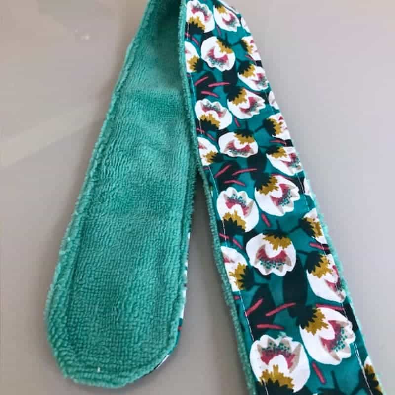 bandeau démaquillant tissu éponge fabriqué en france