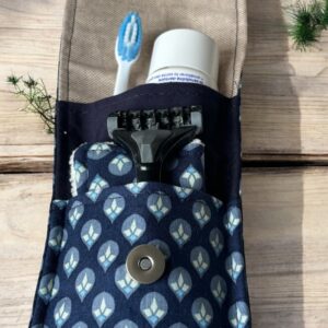 etui brosse à dents & rasoir