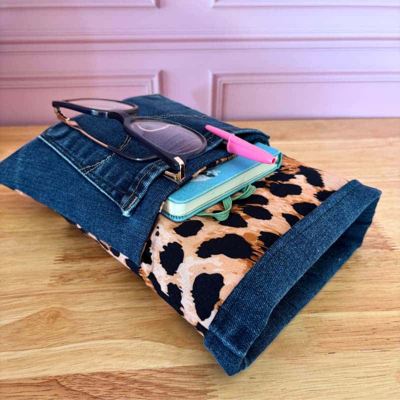 pochette à livre léoapard