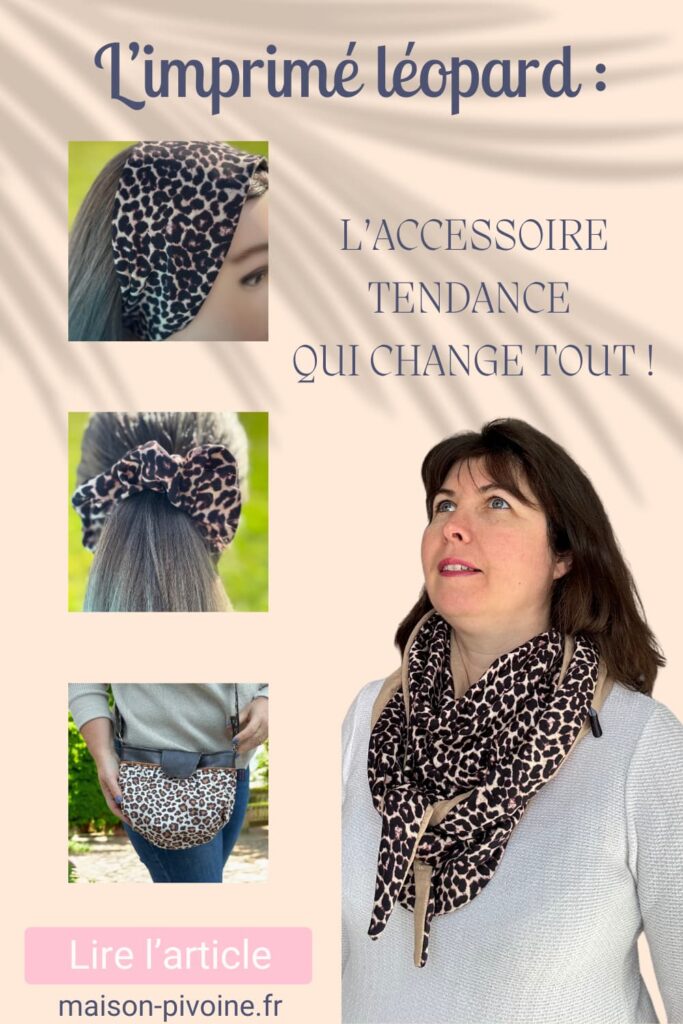 imprime-leopard les accessoires tendance en imprimé léopard, foulard, chouchou, sac à main