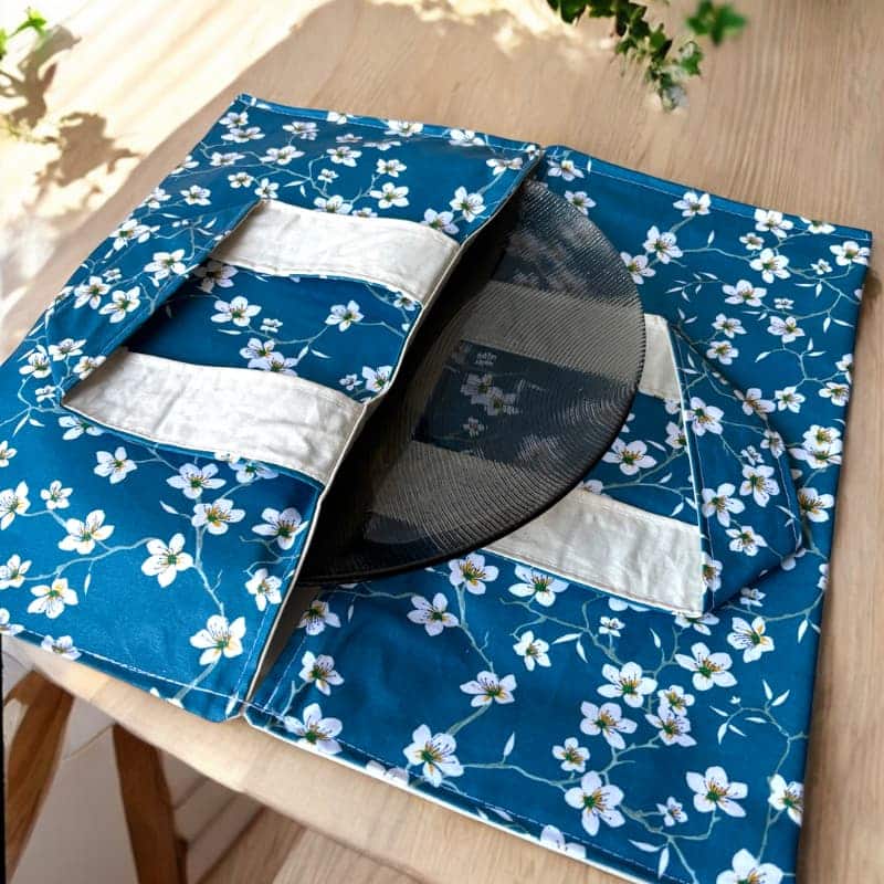 Sac à tarte bleu