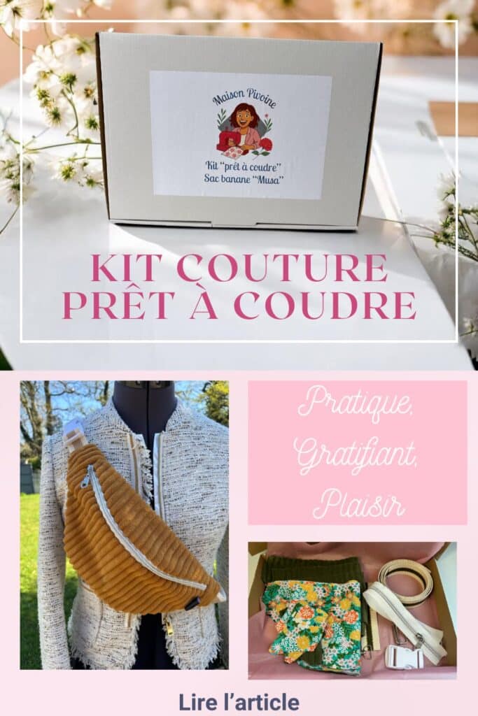 Kits-couture Kit couture prêt à coudre maison pivoine