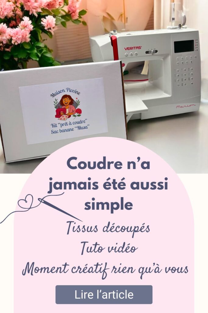 Kits-couture-pret-a-coudre Kit couture avec tuto, tissus découpés signé Maison Pivoine Bretagne