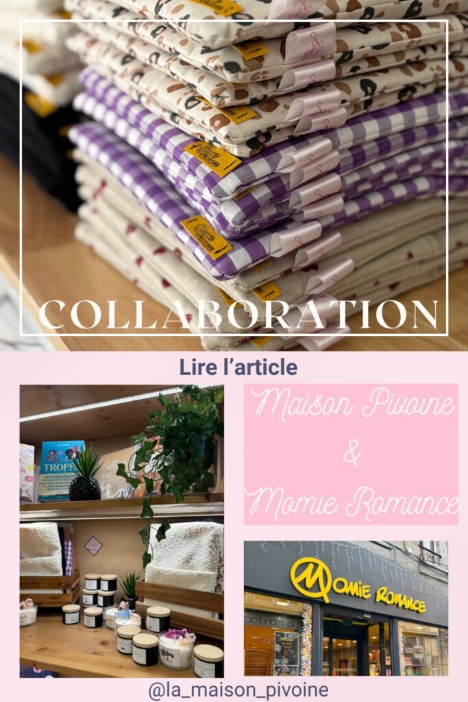 collaboration-artisan-librairie collaboration momie romance grenoble et maison pivoine