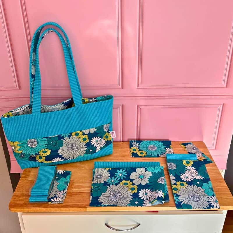 kit sac cabas, pièces pré decoupé