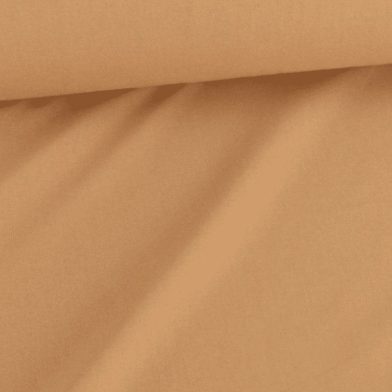 tissu doublure couleur uni caramel