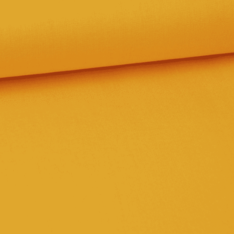 tissu doublure coton uni jaune