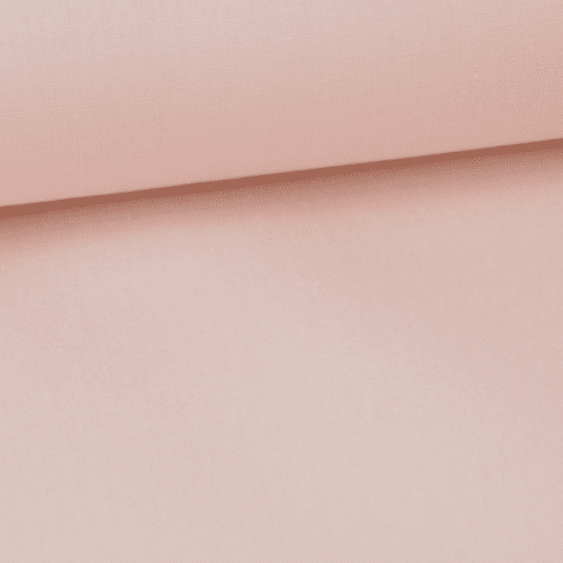 tissu coton uni rose